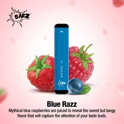 Barz Blue Razz Disposable – 300 Puffs