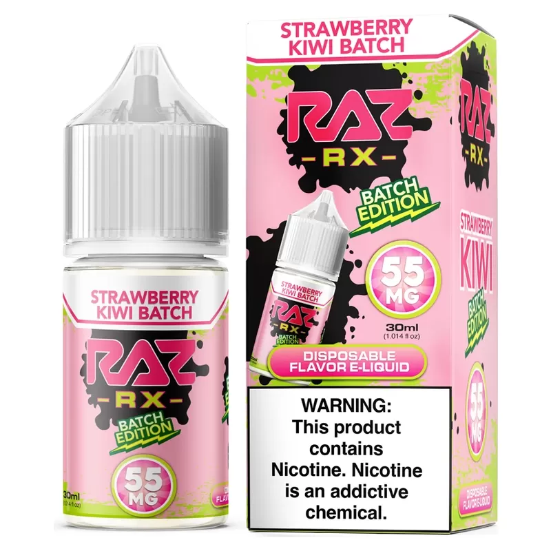 Strawberry Kiwi Batch Pod Juice x RAZ TF Salt 30ml - Image 2