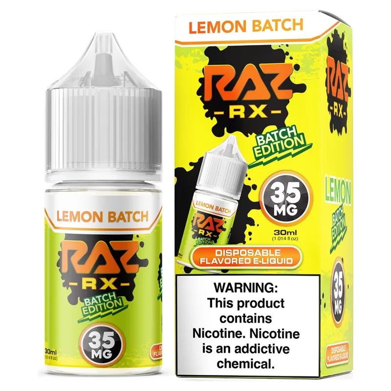 Lemon Batch Pod Juice x RAZ TF Salt 30ml - Image 2