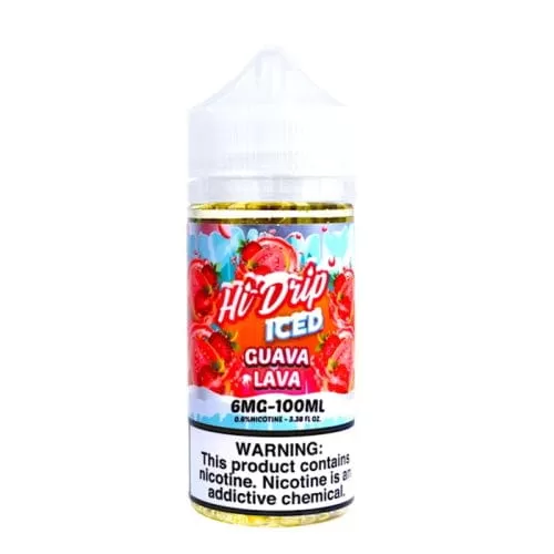Hi-Drip ICED Guava Lava 100ml - Image 2