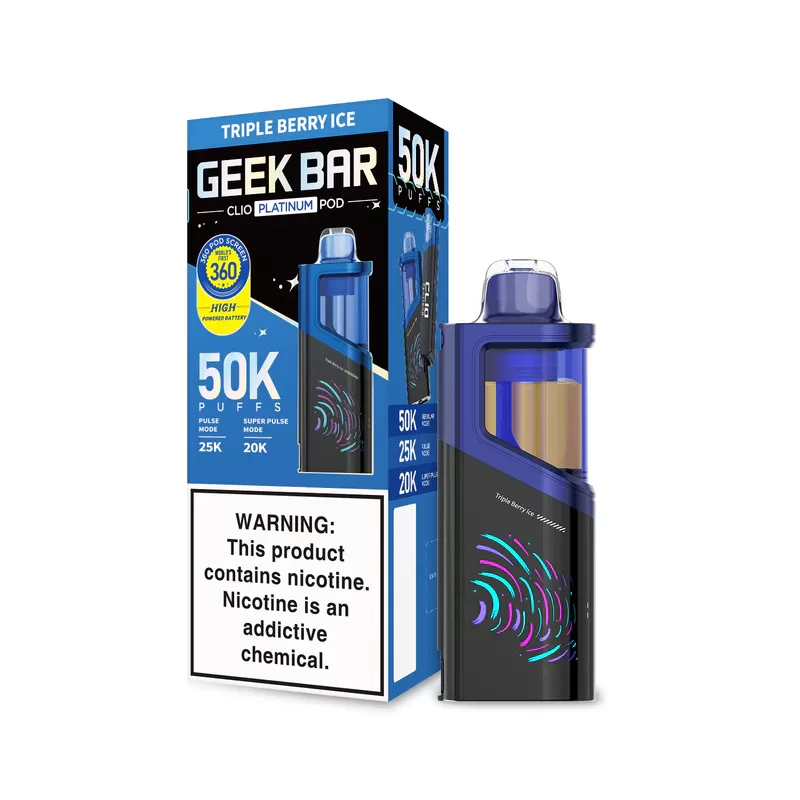 Geek Bar Clio Platinum 50K Disposable Pod (Requires Kit for Use) - Image 2