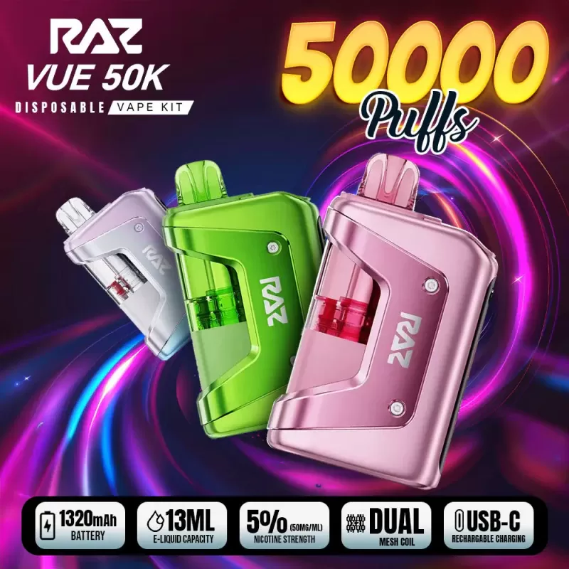 RAZ VUE 50K Disposable Kit (5%,50000 Puffs) - Image 2