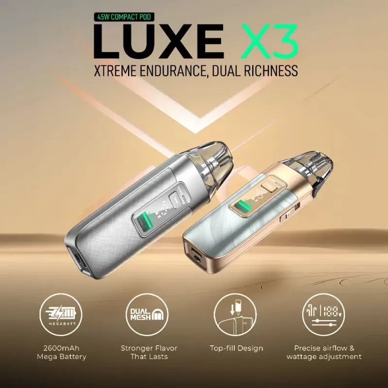 Vaporesso LUXE X3 45W Pod Kit - Image 2
