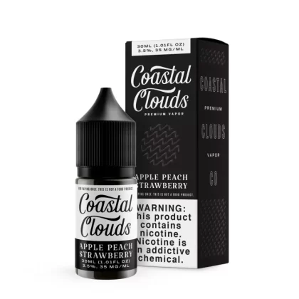 Coastal Clouds Apple Peach Strawberry 30ml