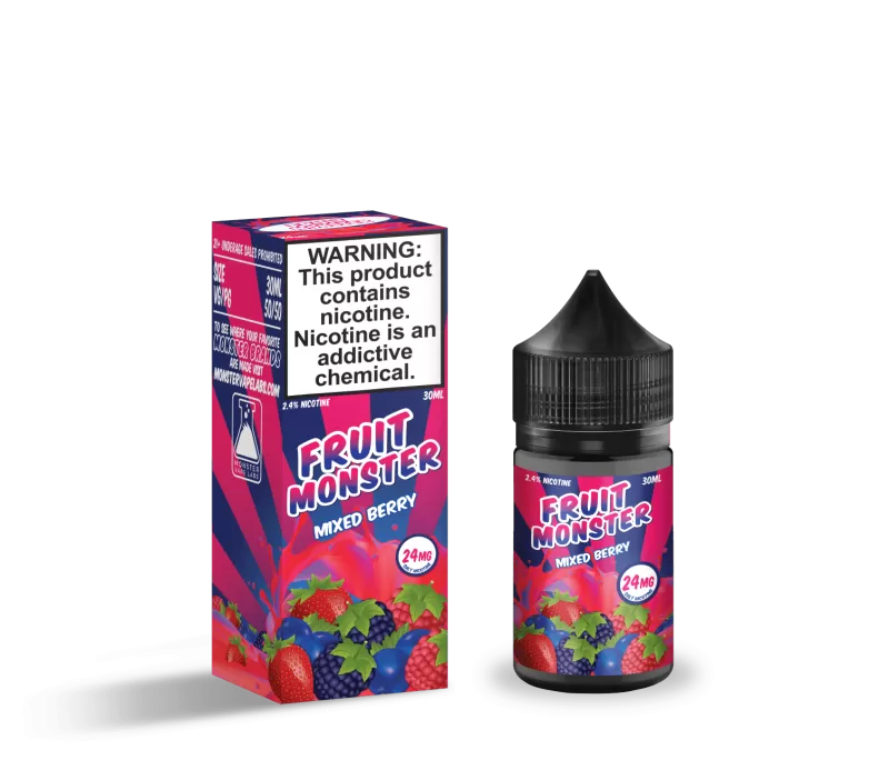 Fruit Monster Salts Mixed Berry 30ml Nic Salt Vape Juice