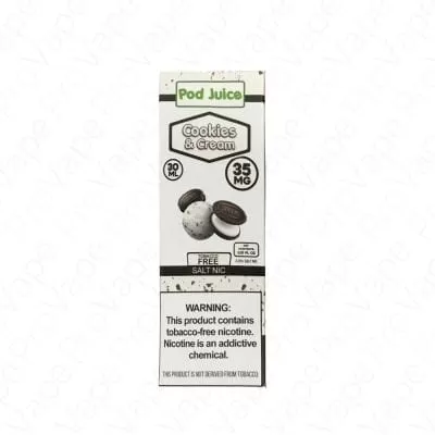 Pod Juice Cookies n Cream TF 30ml Nic Salt Vape Juice
