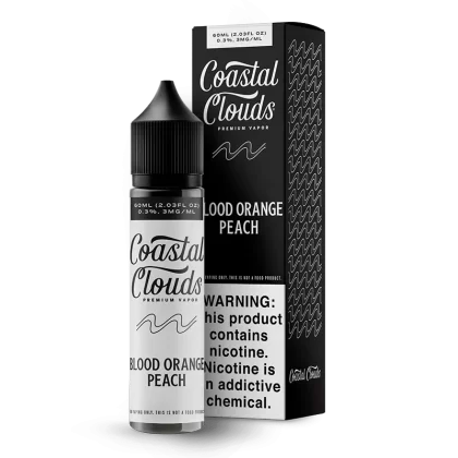 Coastal Clouds Blood Orange Peach Vape Juice 60ml