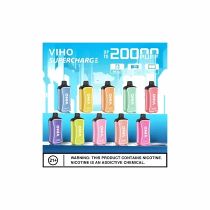 VIHO Supercharge 20K Dual Coil Disposable Vape