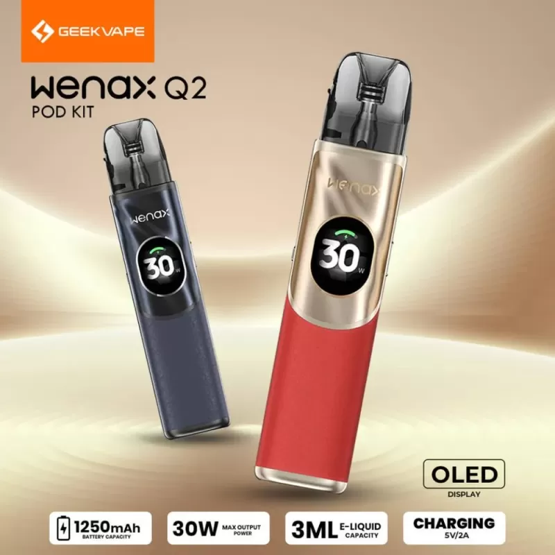 GEEKVAPE Wenax Q2 30W Pod Kit - Image 2