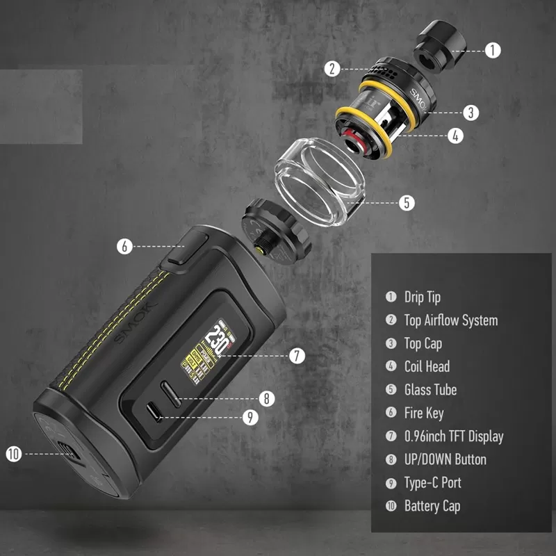 SMOK Morph 3 230W Box Mod Kit - Image 2