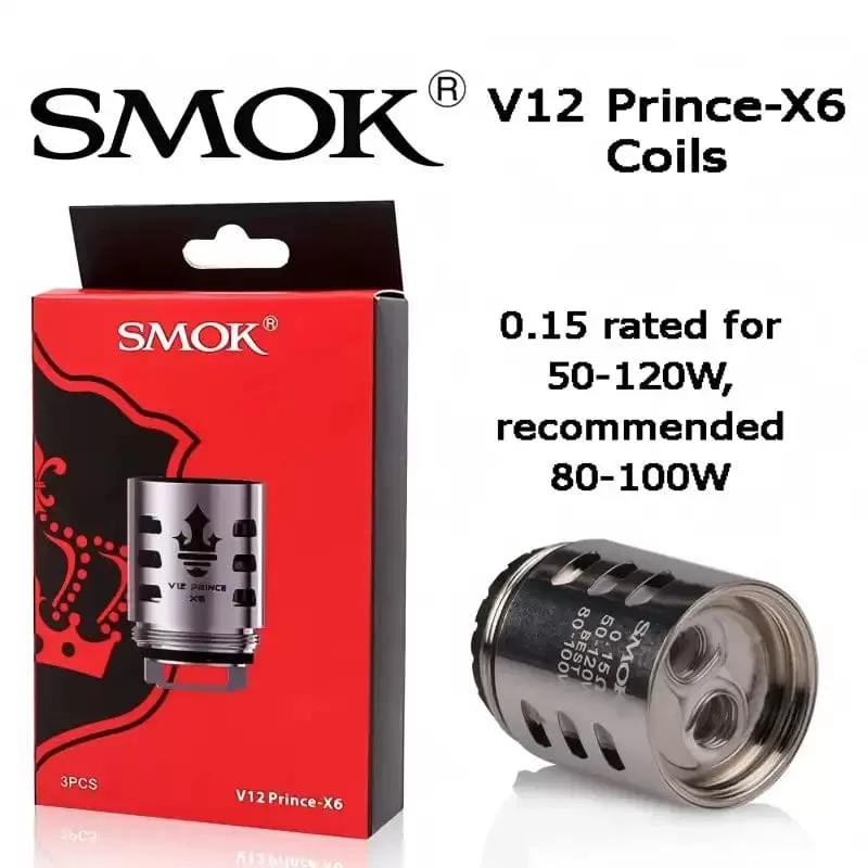 TFV12 Prince Coils (3pcs) – SMOK