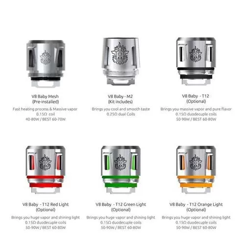 TFV8 Baby Coils (5pcs) – SMOK - Image 2