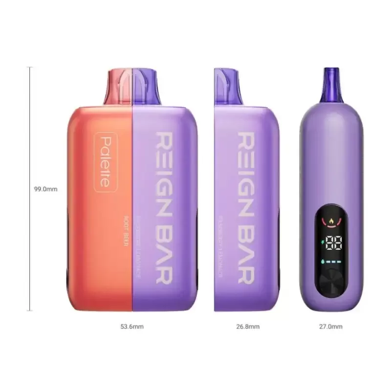 REIGN BAR Palette 50K Flavor-Switchable Disposable (5%, 50000 Puffs) - Image 3