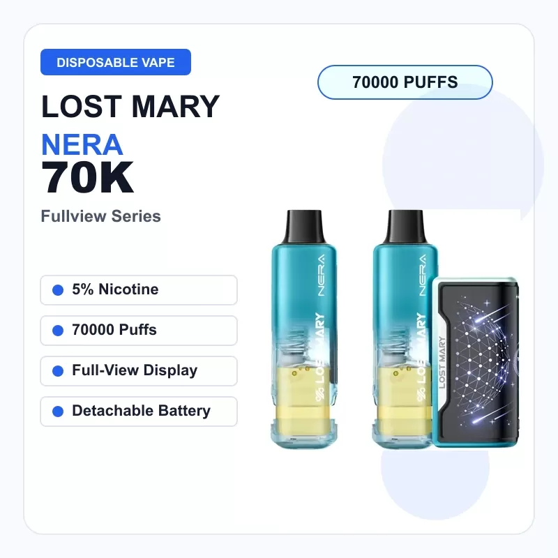 Lost Mary NERA Fullview 70K Disposable Vape (5%, 70000 Puffs) - Image 2