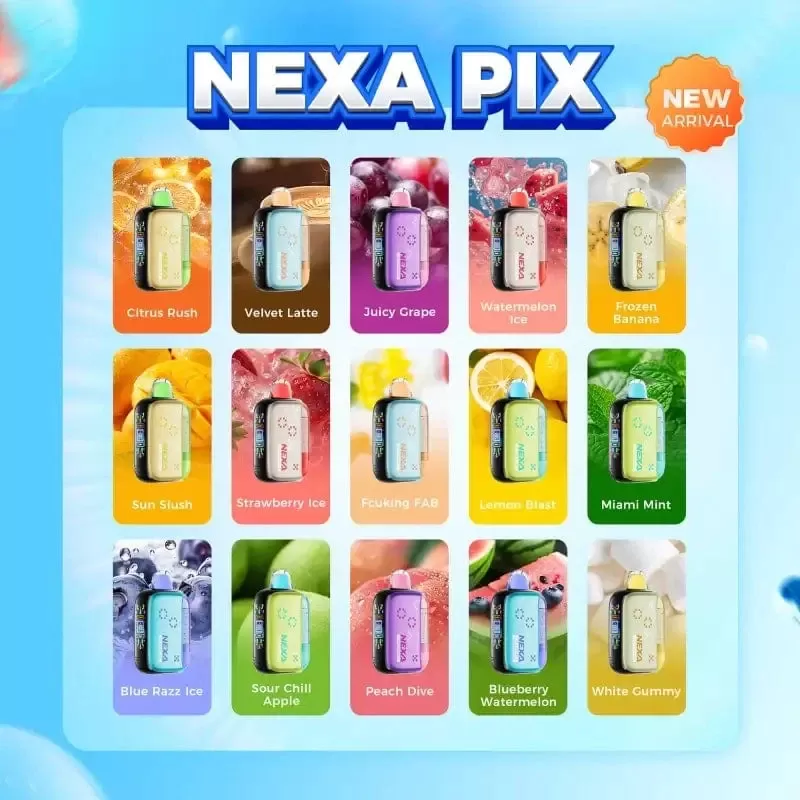 VOOPOO NEXA PIX 35K Disposable Vape (5%, 35000 Puffs) - Image 3