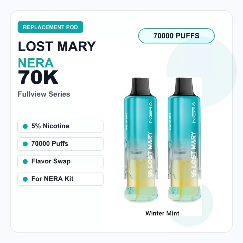 Lost Mary NERA Fullview 70K Disposable Pod (5%, 70000 Puffs) - Image 2