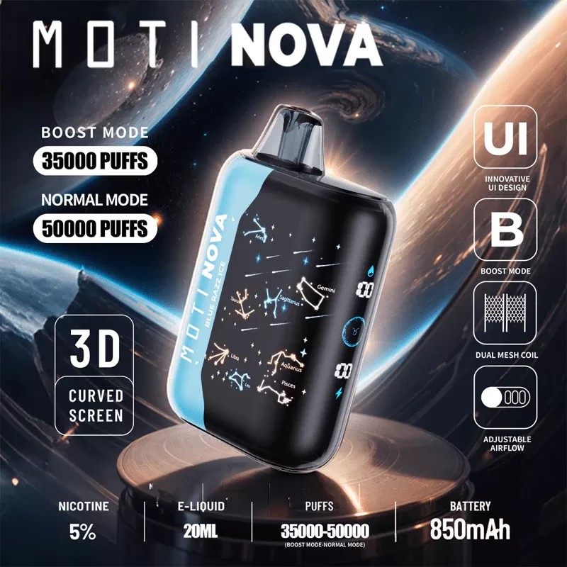MOTI NOVA 50K Disposable Vape (5%, 50000 Puffs) - Image 2