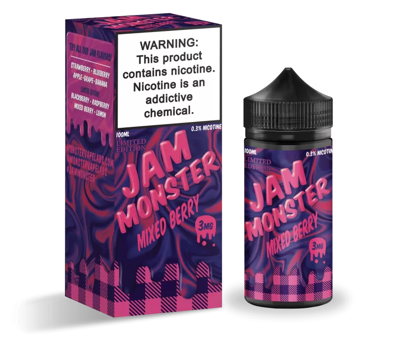 Jam Monster Mixed Berry 100ml Vape Juice
