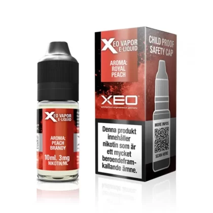 XEO Xtreme Vapor Royal Peach 10ml – e-juice med nikotin