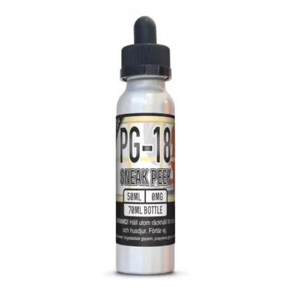 X2O PG-18 Sneak Peak Shortfill – e-juice utan nikotin - 0 mg / X2O / No / 50ml / 18/82