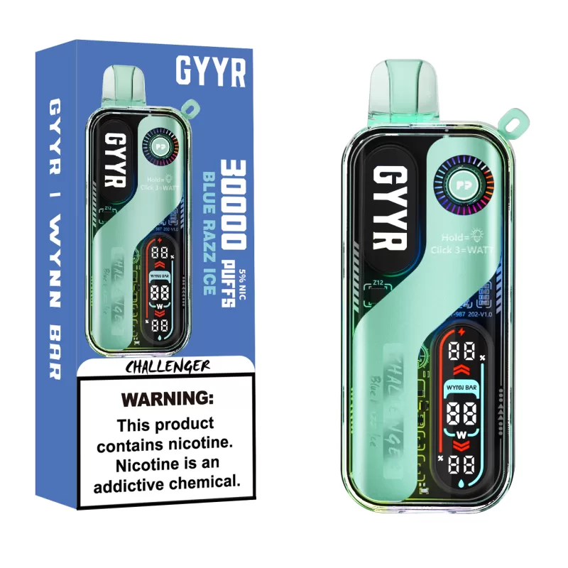 GYYR x Wynn Bar Challenger 30K Puff powered by PYNE POD Disposable Device - 30000 Puffs - Gummy Bear (Sealed w/o box) - Image 3