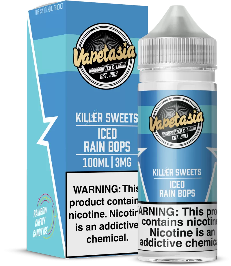 Vapetasia - Killer Sweets ICED Rain Bops - 100ML E-Liquid - 6MG