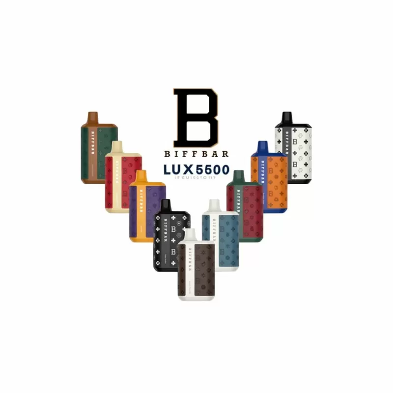 Biff Bar LUX Leather 5500 Rechargeable Vape