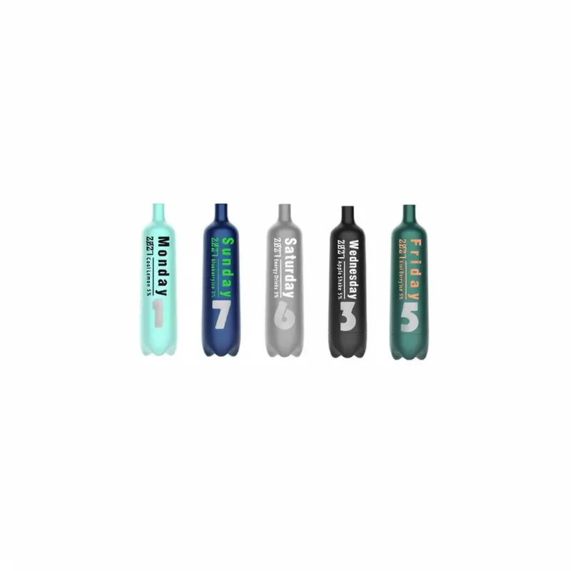 2027 Date 7 2000 Puff Disposable Vape
