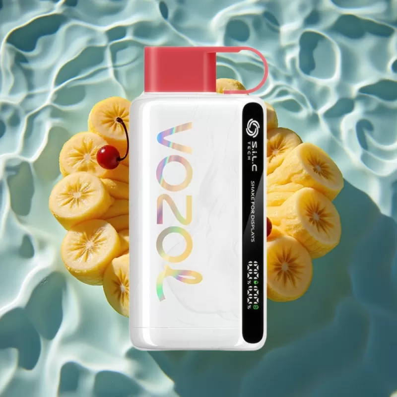 VOZOL STAR 9000/12000 Disposable Vape Dragon Fruit Banana Cherry – 650mAh, 30% Faster Charge, Recycled Plastic, Shake Display