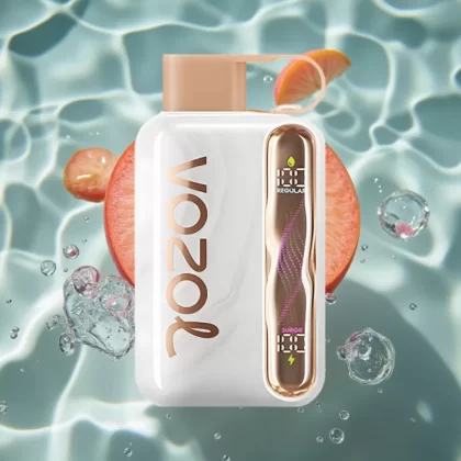VOZOL STAR 40000 Puffs Peach Ice Disposable Vape – 1000mAh, Type-C, 20/50mg/ml