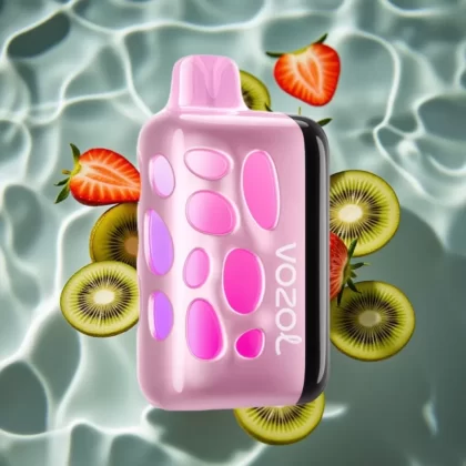 VOZOL RAVE 40000 Disposable Vape Strawberry Kiwi – 270° Glow, Beat-Synced Party Mode, 1000mAh