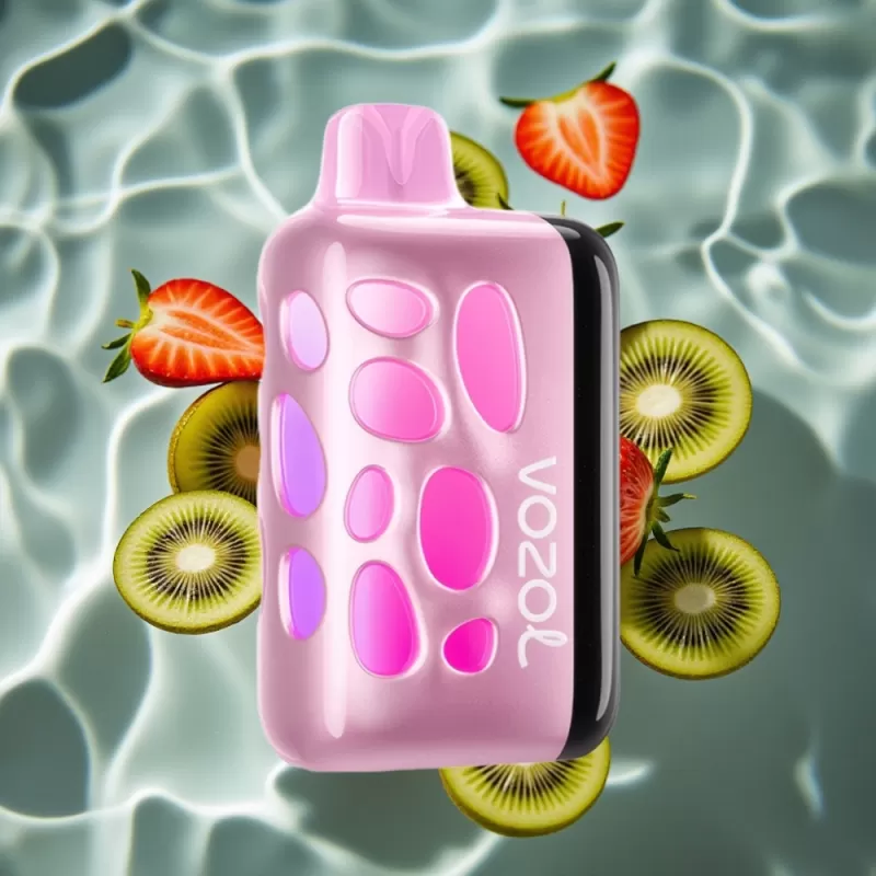 VOZOL RAVE 40000 Disposable Vape Strawberry Kiwi – 270° Glow, Beat-Synced Party Mode, 1000mAh