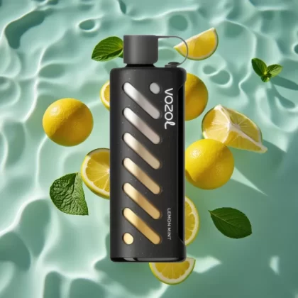 VOZOL Gear Shisha 25000 Puffs Dual Mesh Lemon Mint Disposable Vape with S.i.L.C Tech