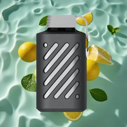 VOZOL GEAR 10000 Disposable Vape Lemon Mint – 10000 Puffs, 20ml E-liquid, VAMT Mesh Coil, 30 Flavors