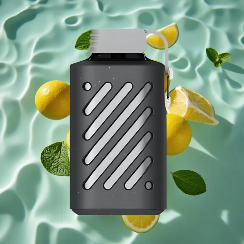VOZOL GEAR 10000 Disposable Vape Lemon Mint – 10000 Puffs, 20ml E-liquid, VAMT Mesh Coil, 30 Flavors