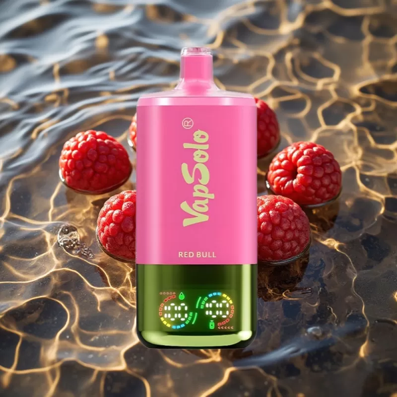 VapSolo Triple 30000 Puffs Disposable Vape – Red Bull, 40ml E-Liquid, Type-C Charging