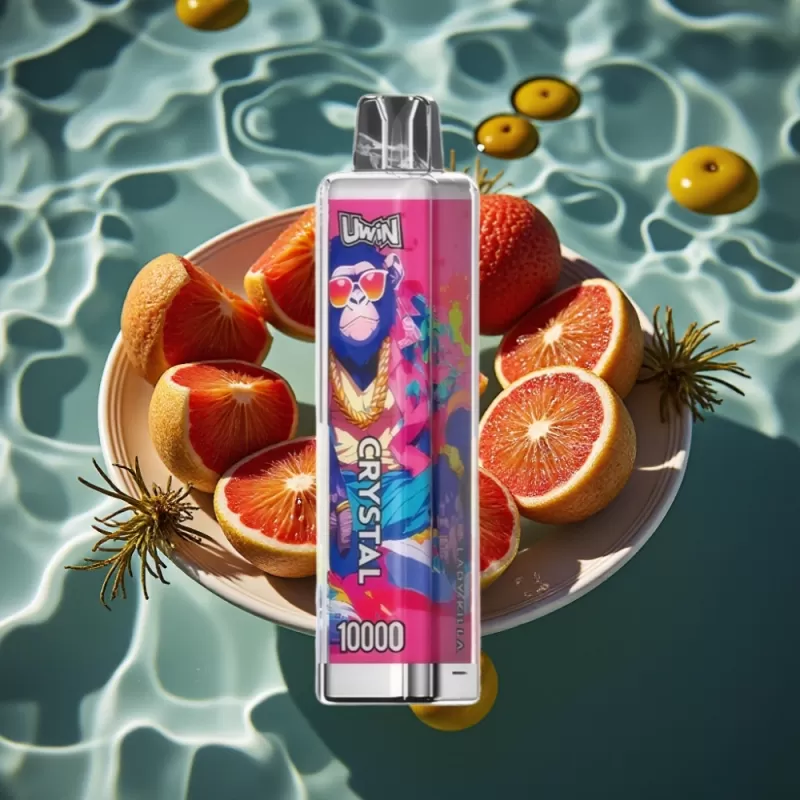 UWIN Crystal 10000 Puffs Disposable Vape Lady Killa – 18ml, 650mAh, RGB Lights