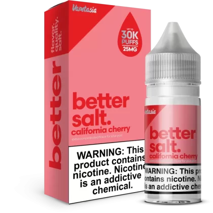 Better Salt - California Cherry - 30ML E-Liquid - 50MG