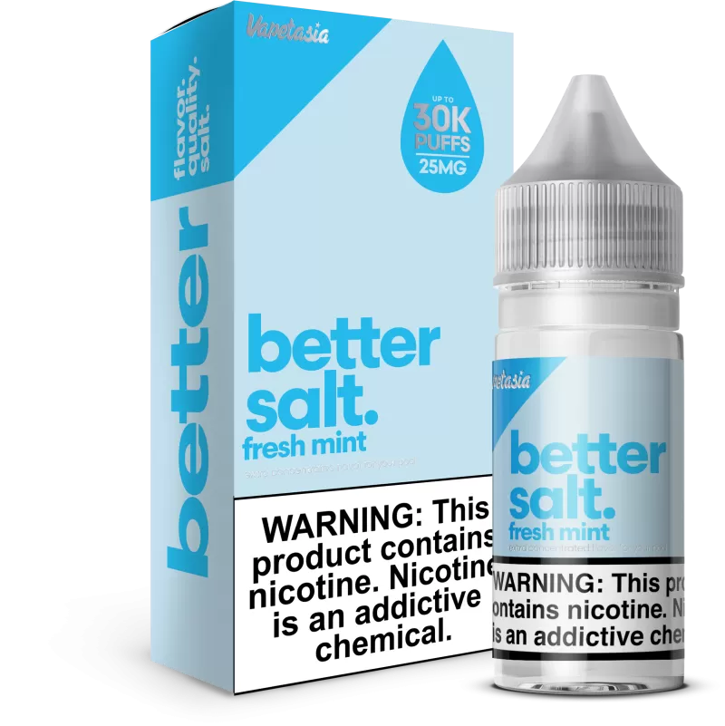 Better Salt - Fresh Mint - 30ML E-Liquid - 25MG