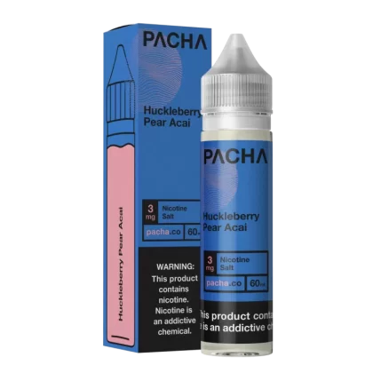 PACHAMAMA - Huckleberry Pear Acai - 60ML E-Liquid - 3MG