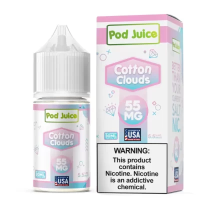 Pod Juice - Cotton Clouds - 30ML E-Liquid - 20MG
