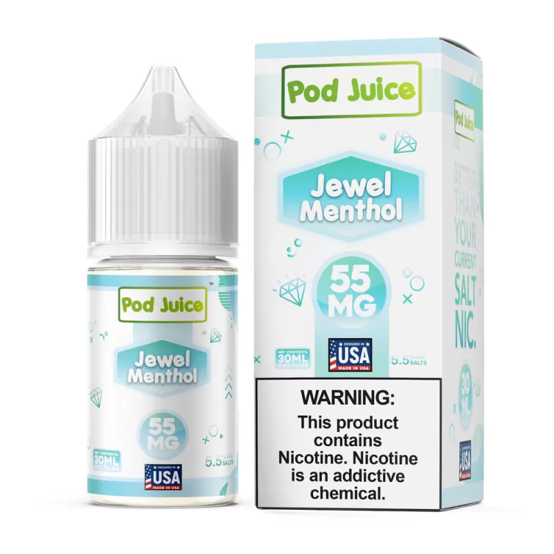 Pod Juice SALT - Jewel Menthol - 30ML E-Liquid - 20MG