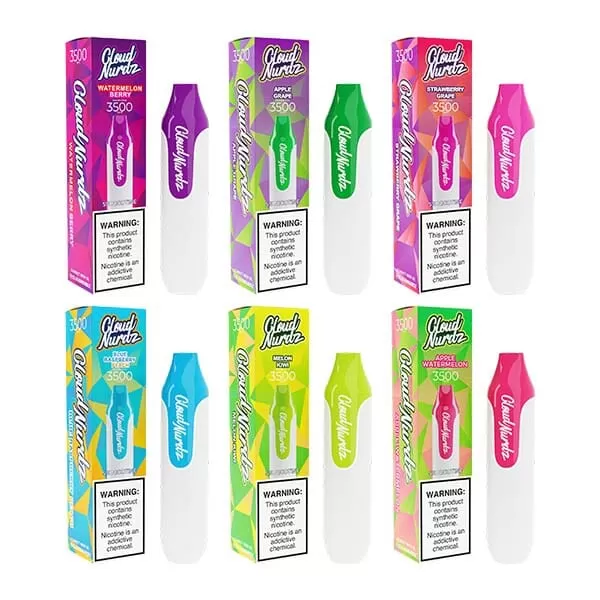 Cloud Nurdz Disposable Series | 3500 Puffs | 10mL *** - Watermelon Berry - 50mg