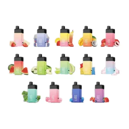 SWFT Mod Disposable 5000 Puffs 15mL 50mg *** - Raspberry Lush Ice