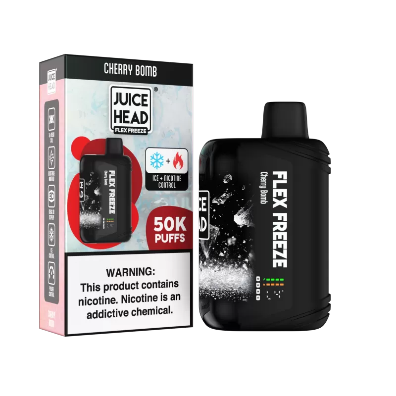 JUICE HEAD “FLEX FREEZE” 50K Puff Disposable - 50,000 Puffs - Miami Mint - Image 3