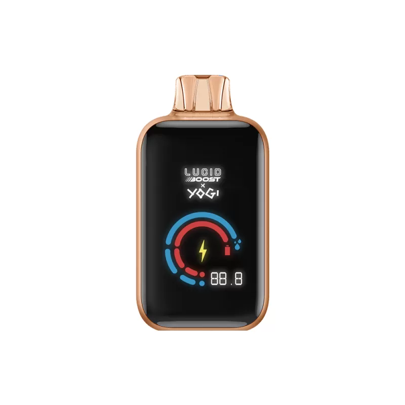 LUCID BOOST x YOGI 20,123 Puff Disposable Device - 20,123 Puffs - Java Granola (YOGI E-Liquid) - Image 3