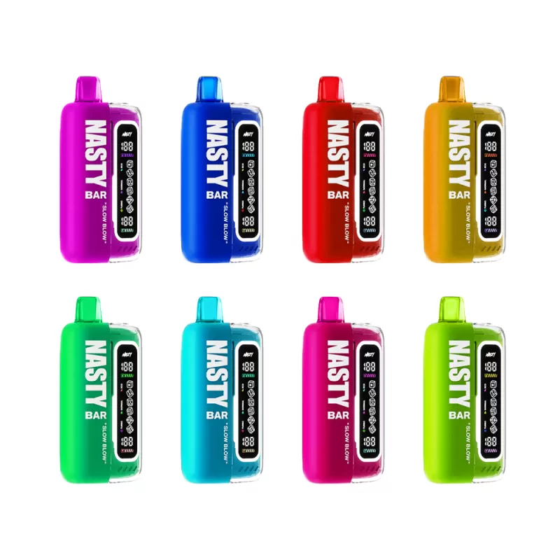 Nasty Bar XL Disposable 20000 Puffs 17mL 50mg *** - Strawberry Mint Lemonade