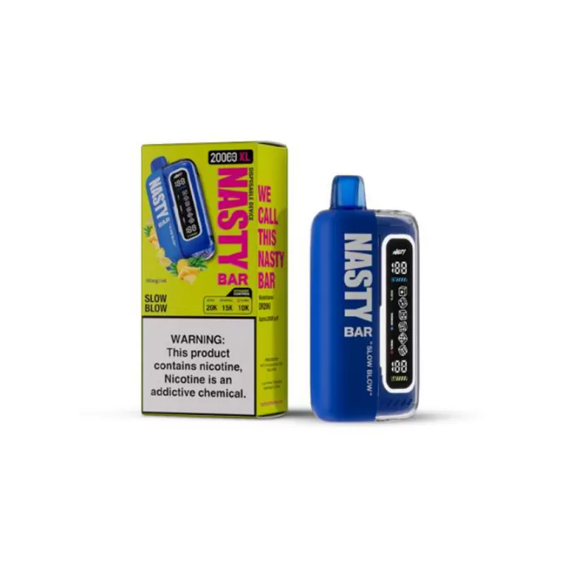 Nasty Bar XL Disposable 20000 Puffs 17mL 50mg *** - Slow Blow - Image 2