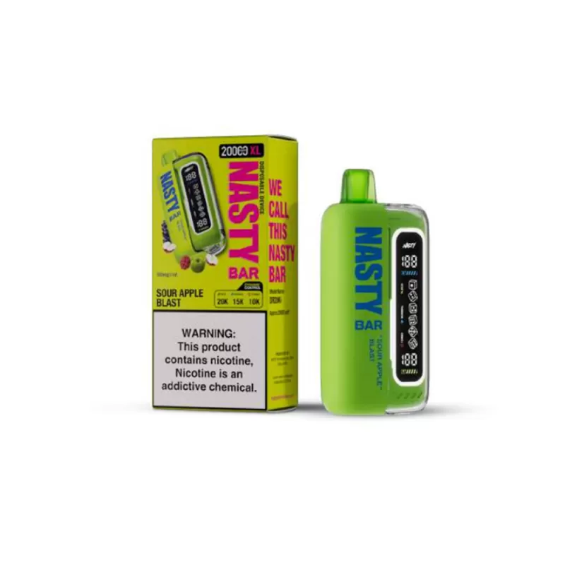 Nasty Bar XL Disposable 20000 Puffs 17mL 50mg *** - Strawberry Mint Lemonade - Image 3