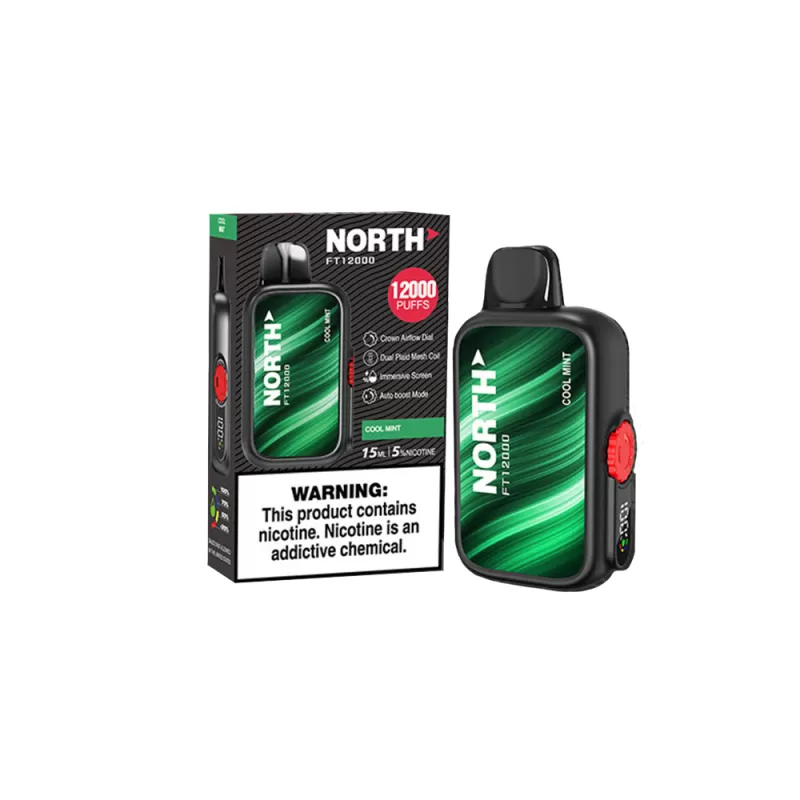 North FT12000 Disposable *** - Cool Mint - Image 3
